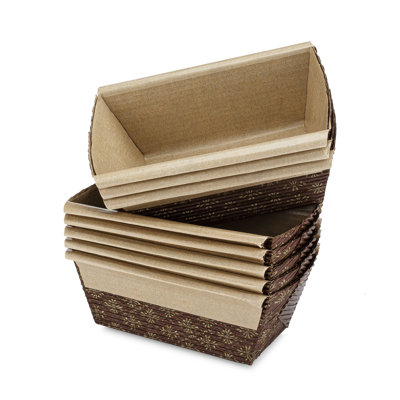 Kitchen Supply Wholesale 2 in. x 4 in. Non-Stick Mini Loaf Pan
