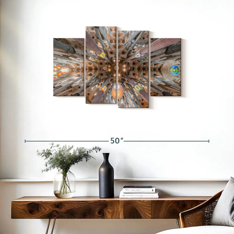 Lilie La Sagrada Familia - plafond II, H 22 po x l 36 po