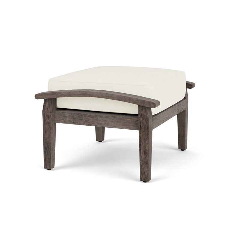 Frontier Outdoor Ottoman, Sailcloth Salt