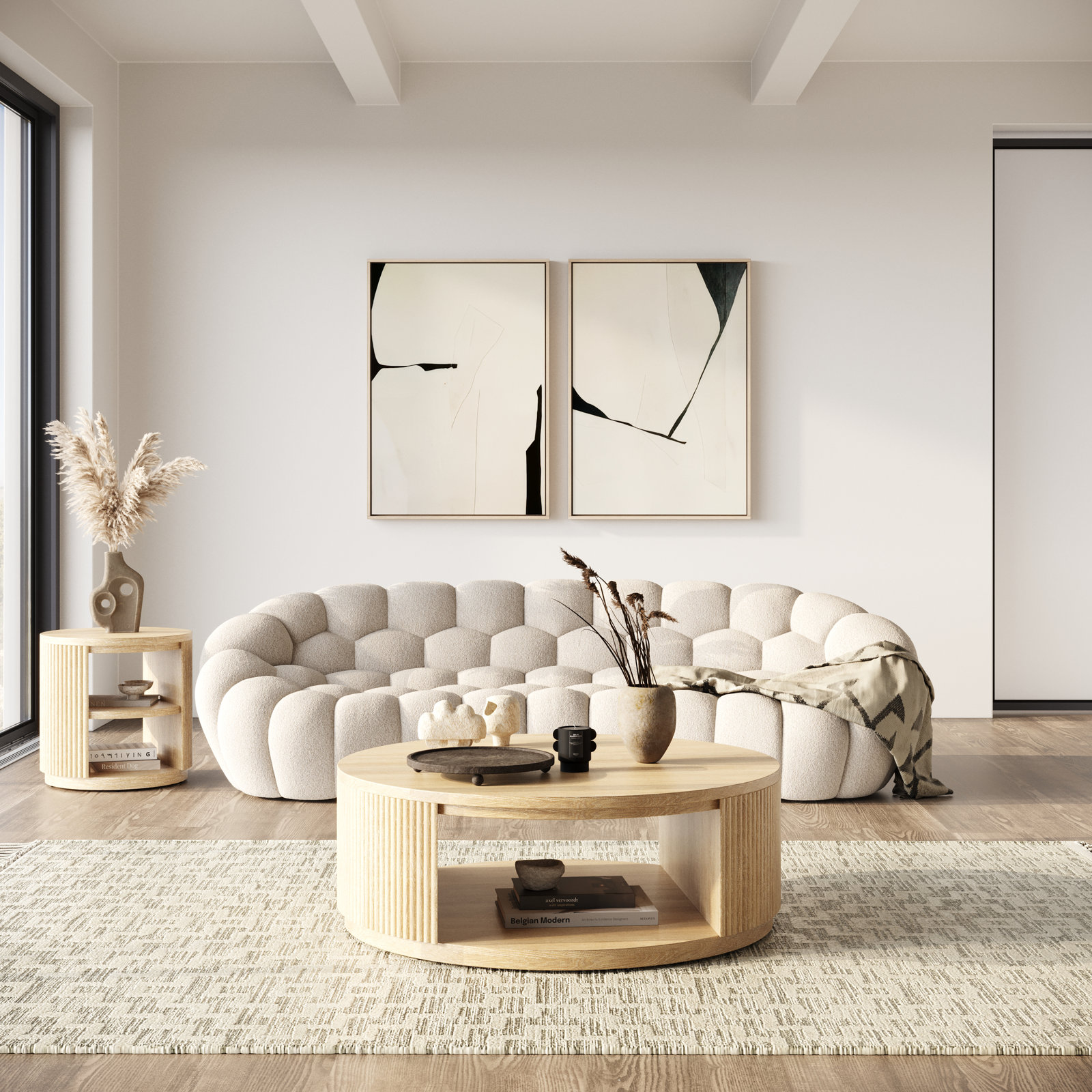 Fitzroy 43" Acacia Coffee Table