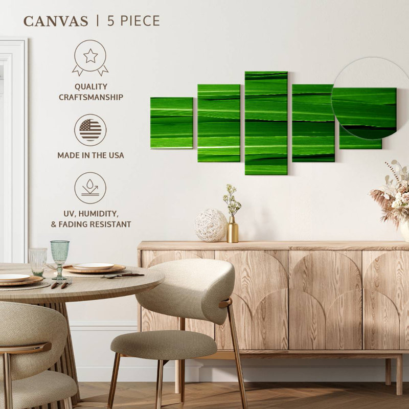 Fresh Lemongrass Leaves, 42" H x 92" W