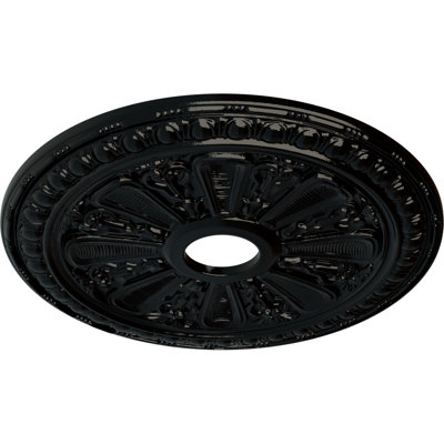 Médaillon de plafond Bristol de 23 1/2 po x P 3 7/8 po x P 1 po (convient aux auvents jusqu'à 3 7/8 po)