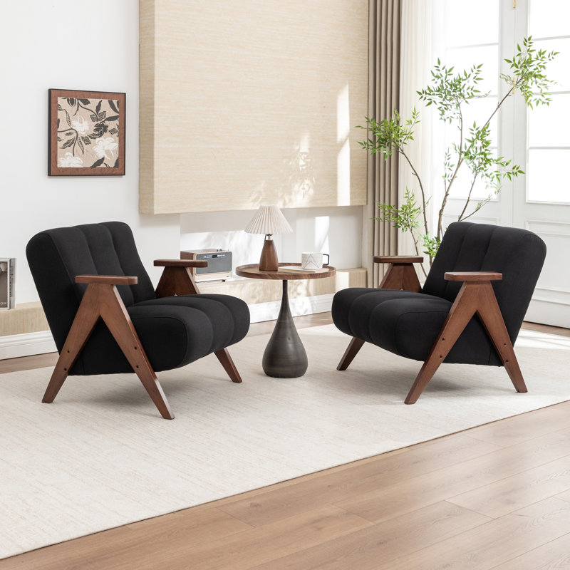 Fauteuil Chenice, Noir
