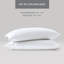 Taies d'oreiller très grandes 2 pièces en satin blanc 100% satin 2 pièces 20 x 40 po-2092888418-2099541368