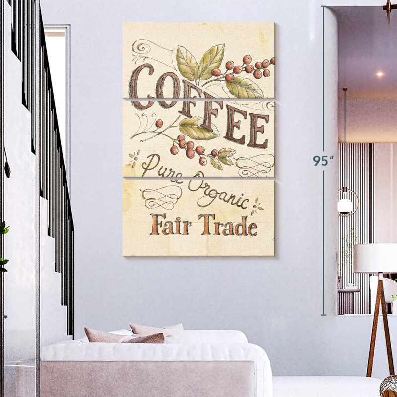 Tergel Authentic Coffee I, 74'' H x 48'' W