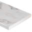 Astoria 3 in. x 18 in. Polished Porcelain Bullnose Tile Trim-98840440