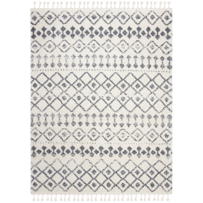 Tapis à poils longs Triplett