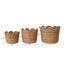 Ensemble de 3 paniers en osier Arin