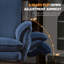 Chaise avec accoudoirs et roues Criss-223073480