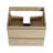 24" Wall-Mounted Bathroom Vanity, 2 Soft Close Drawers-559854790