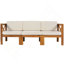 Ensemble de conversation modulaire avec canapé et coussins 5 pièces