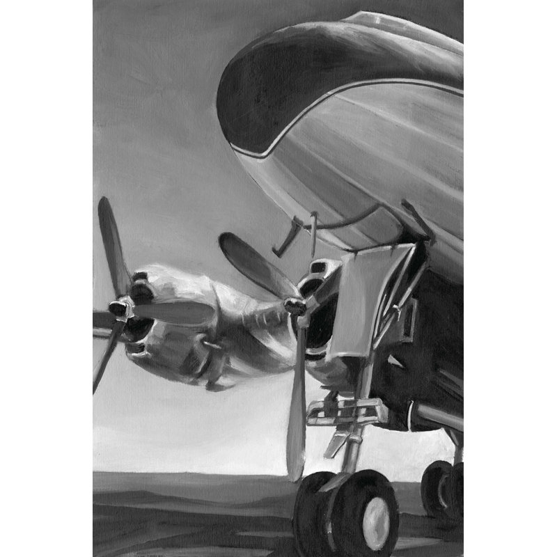 " Aviation Icon II " by Ethan Harper, 18" H x 12" W  