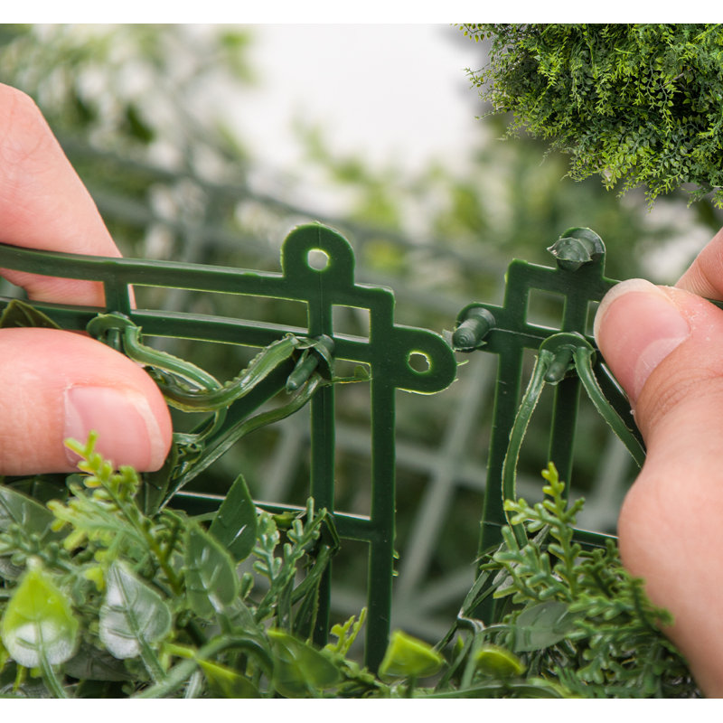 Artificial Hedge Panels Greenery Wall