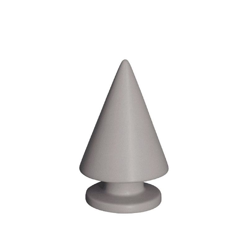 Arbre de Noël en céramique taupe, gris, H 6,3 po x l 3,94 po x P 3,94 po