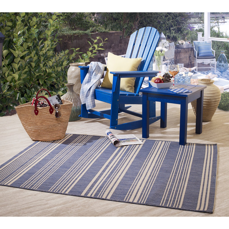 Newport Stripe, Rectangle 4 pi x 5 pi 7 po