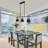 Adamis 3 - Light Dimmable Linear Chandelier