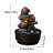Three-tier Fountain Featuring Water Wheels, Flowing Water Fountains, Water Feature Decorations And Accessories, Tabletop Fountain Ornaments, Flowing Water Fountains, And Boss Office Decorations In An Artistic And Leisure Style