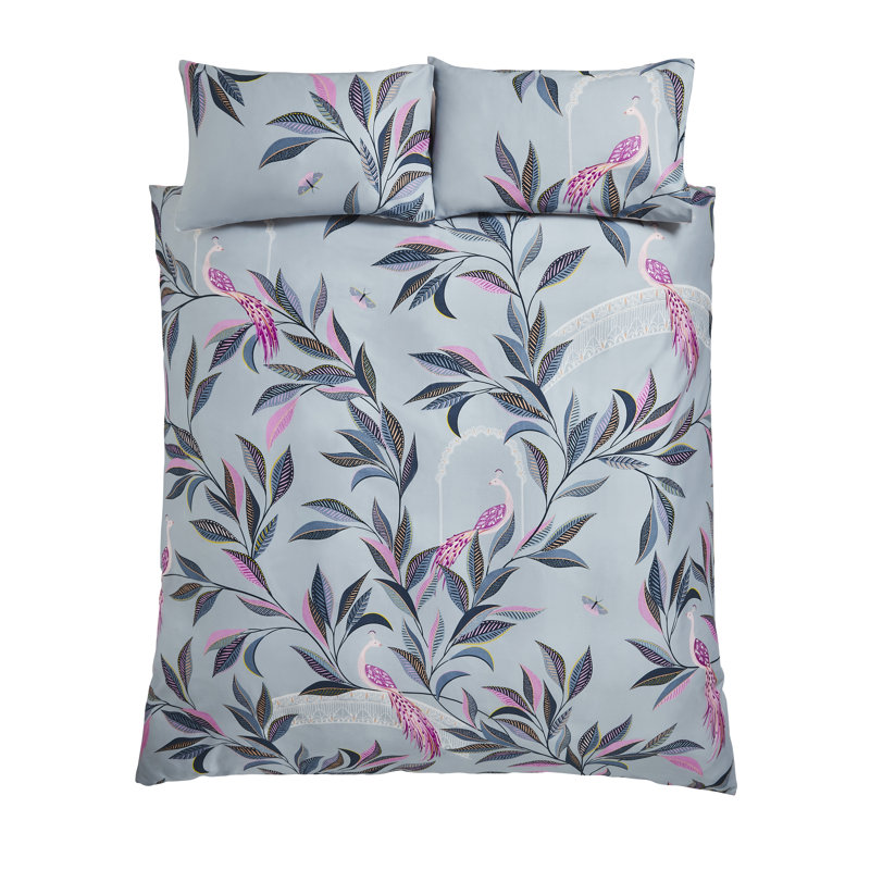 Ornamental Peacock Bedset, Single - 1 Pillowcase (50 x 75 cm)