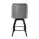 Arleine Swivel Upholstered Counter Stool with Solid Wood Frame