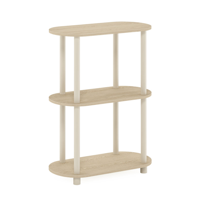 Govind 75.7cm H x 59.7cm W Etagere Bookcase, Oak