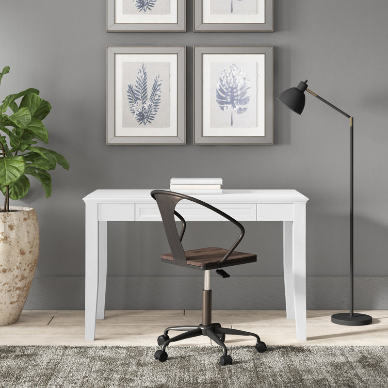 Alicea Writing Desk, White