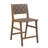 Counter Stool with Solid Wood Frame