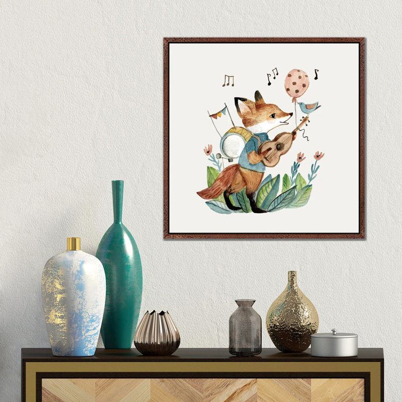 Singing For The Birds by Bernadett Urbanovics - Gallery-Wrapped Canvas Giclée on Canvas, 45.72 cm H x 45.72 cm W x 4.445 cm D