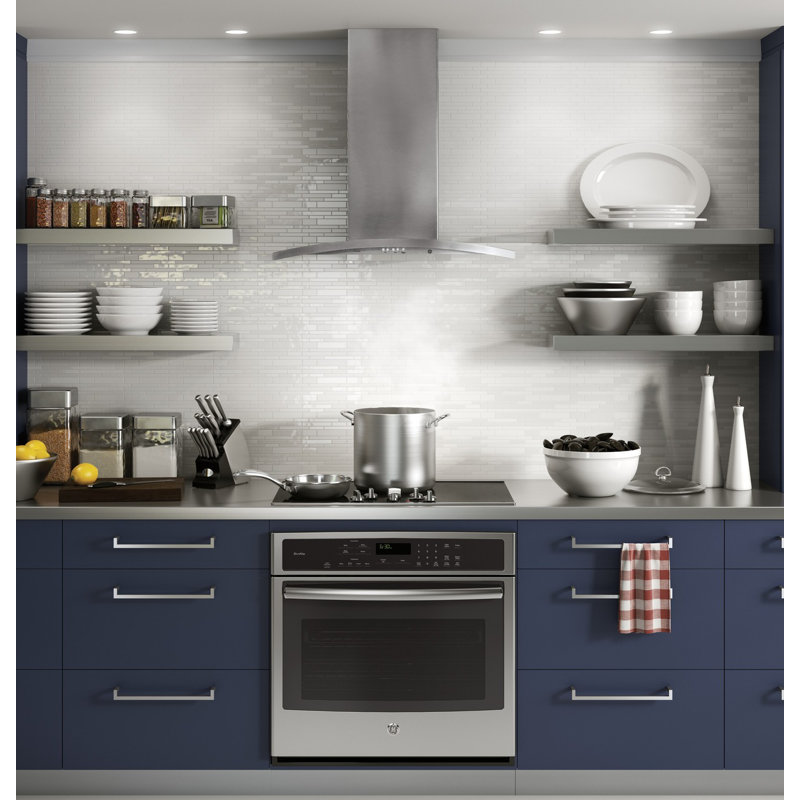 30" 450 CFM Convertible Wall Mount Range Hood in Stainless Steel