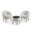 Ensemble de fauteuil à oreilles et table basse (3 pièces)-730505713