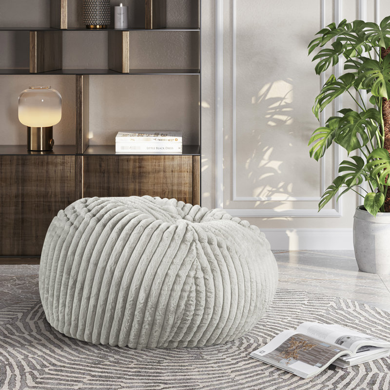 Fauteuil club 40 po en mousse viscoélastique gris