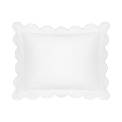 Honeycomb Scalloped Pillow Sham