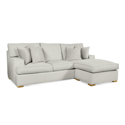 Sadie 97" Wide Reversible Sofa and Chaise with Ottoman by Braxton Culler
