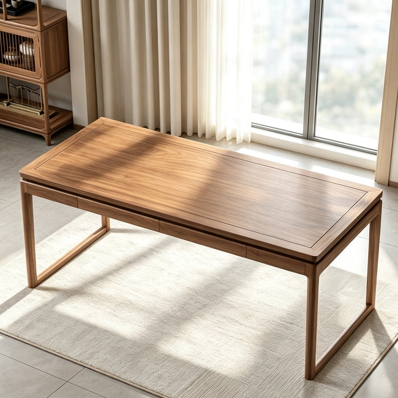 Bureau de style simple et rétro