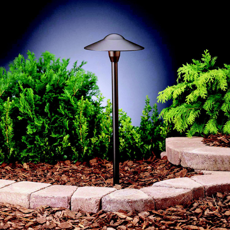 Éclairage de sentier 1 lumière