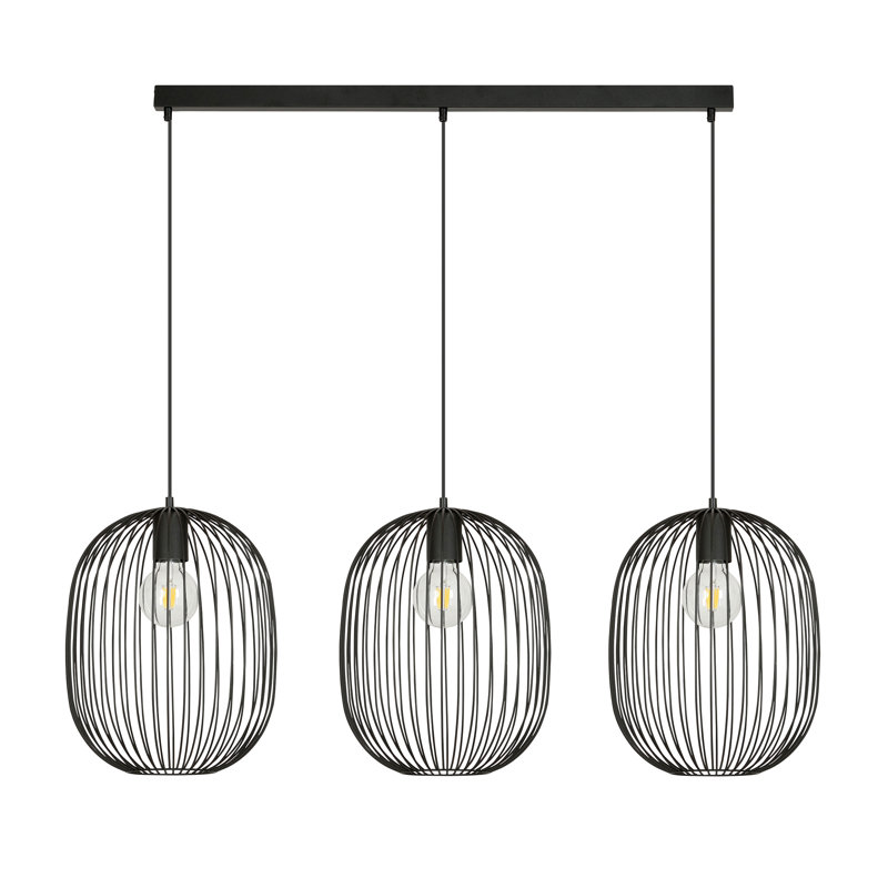 Lafollette 3 - Light Steel Pendant