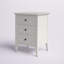 Table de chevet 3 tiroirs Jerry