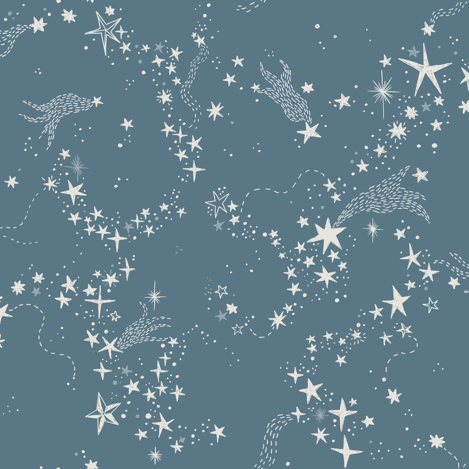 Wallpaper Double Roll, Dark Blue