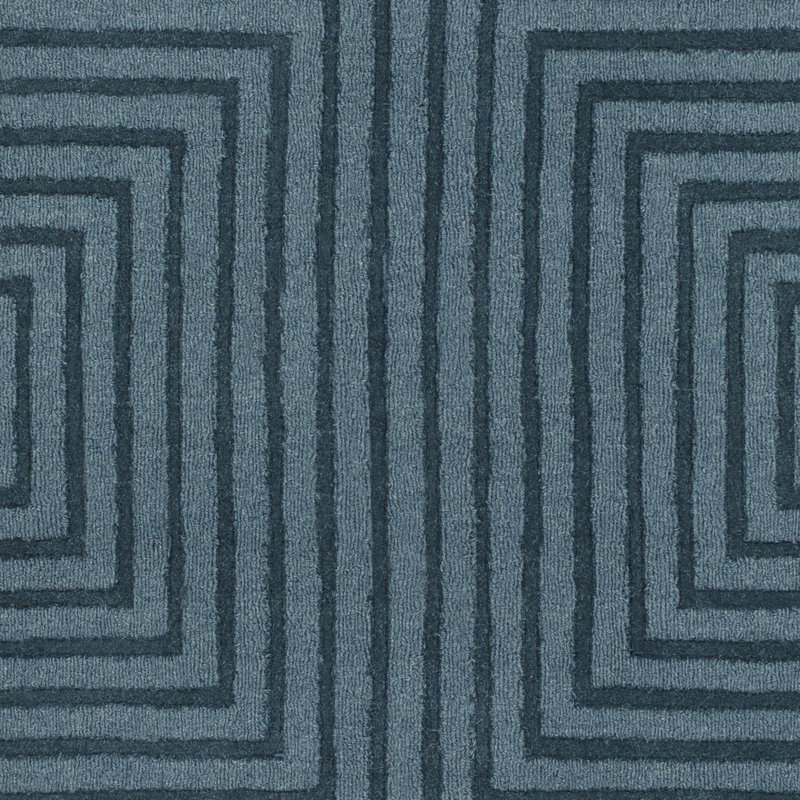 Valero Hand Loomed Wool Geometric Indoor Rug, Rectangle 2' x 3'