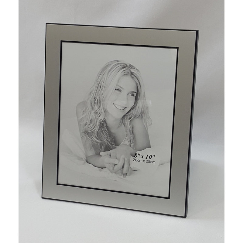 Cadre photo simple en métal Morje, 8 po x 10 po