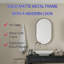 20X34 Inch Oval Recessed Medicine Cabinet-1729675859