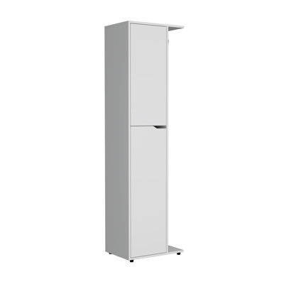 Austin Storage Broom Closet White