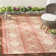 Goodrich Red/Cream Indoor/Outdoor Rug