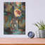 "Vitrail floral" par Jeanette Vertentes