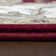 Tapis rouge/ivoire oriental Attell