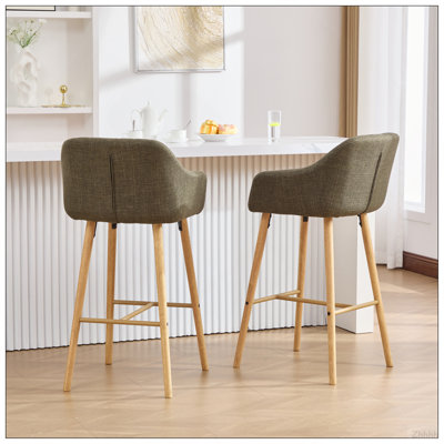Ensemble de 2 tabourets de bar Modern