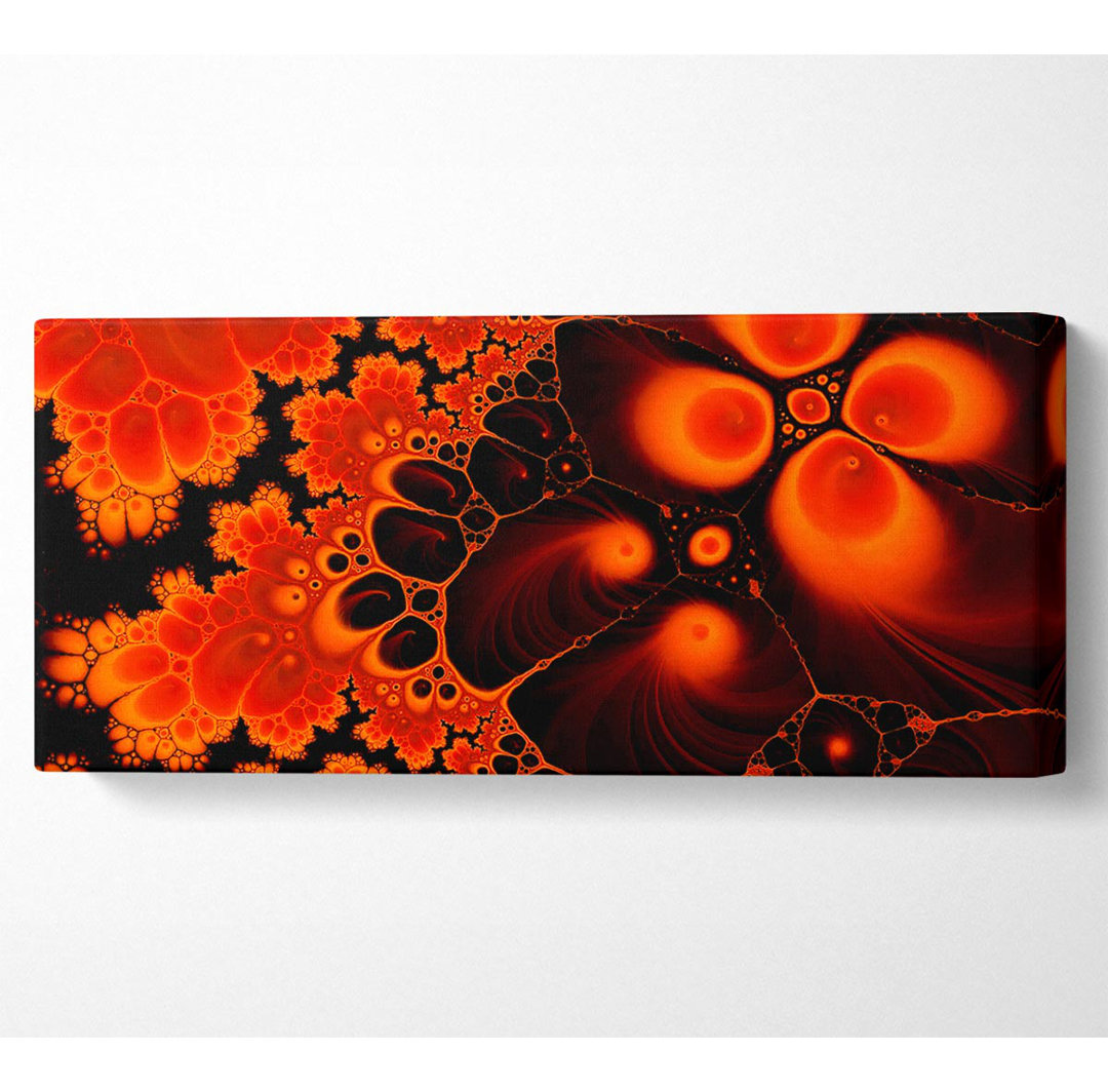 Hydrolysis Dream Red Orange - Kunstdrucke auf Leinwand