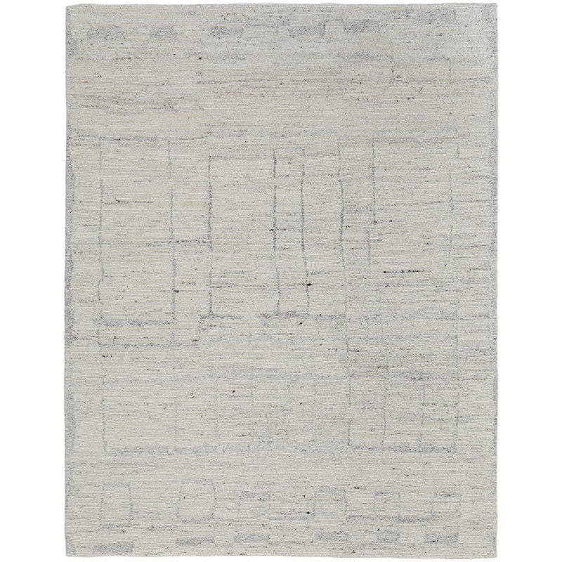 Rectangle Conor Wool Area Rug, Rectangle 8'6" x 11'6"