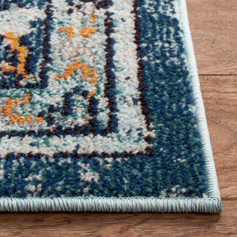 Felty Oriental Indoor Rug, Square 10'