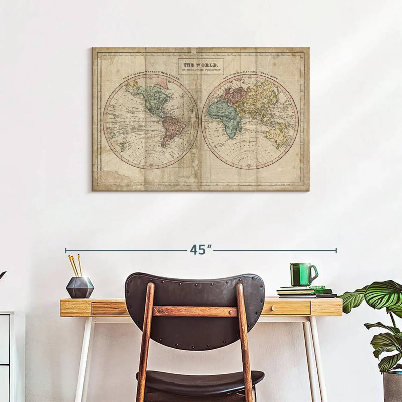 Aliaz Old World Eastern Western, H 24 po x l 36 po