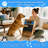 Dog Nail Scratch Board & Dog Nail File Board with Treat Box, Pure Handmade Foldable Bamboo Puzzle Toy Automatic Feeder,3 Angles Adjustable,2Sandpaper Pads & Bohemian Alloy Handle,Patent Pending